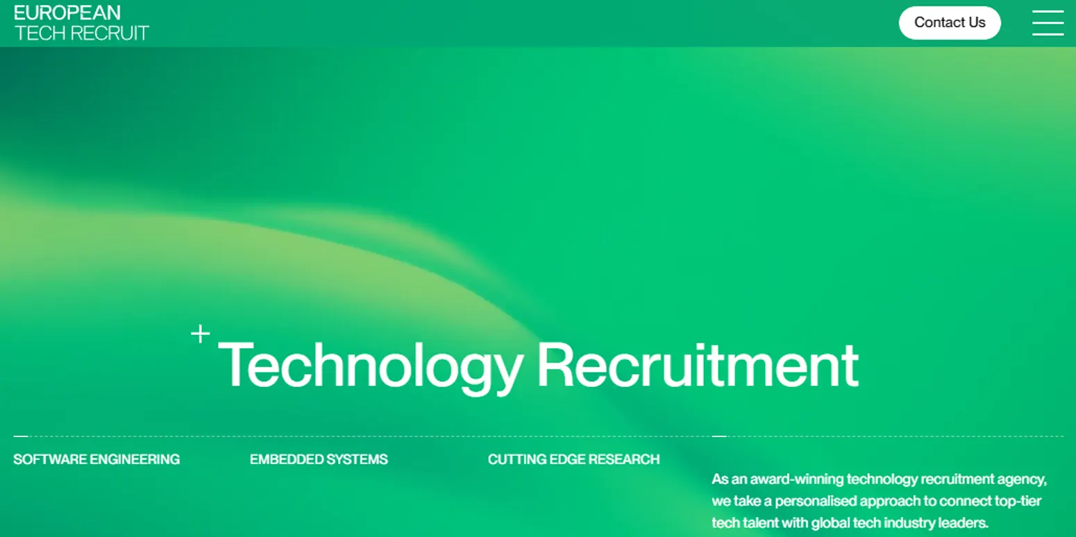 European Tech Recruit - Best for Semiconductor and AI Roles
